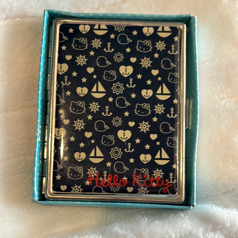 Loungefly Blue and White Tablet Case with Nautical Design